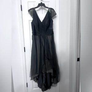 Dip Hem Cocktail/Special Occassion Dress 20W NEW WITH TAGS